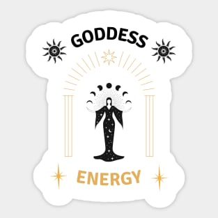 Goddess Energy Sticker